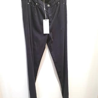 Jump - Navy Zipped Jeans - Size 8