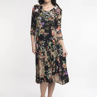 Orientique Fidelio Godet Dress Size 18