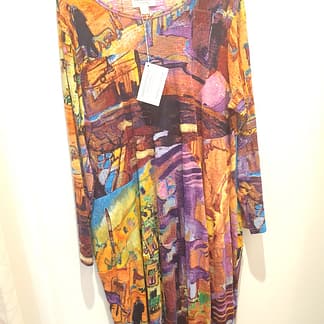 Orientique - Stones Multi Bubble Dress - Organic Cotton - Size 18