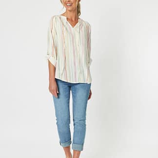 Gordon Smith NEWPORT STRIPE TOP - multi colours