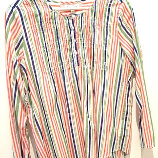 Threadz T46248 STRIPE TUNIC - Multi Coloured