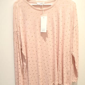 Jump - Long T-Shirt with pink and gold - 54612016A