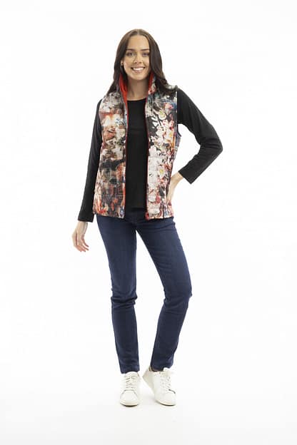 Japanese Garden Reversible Vest