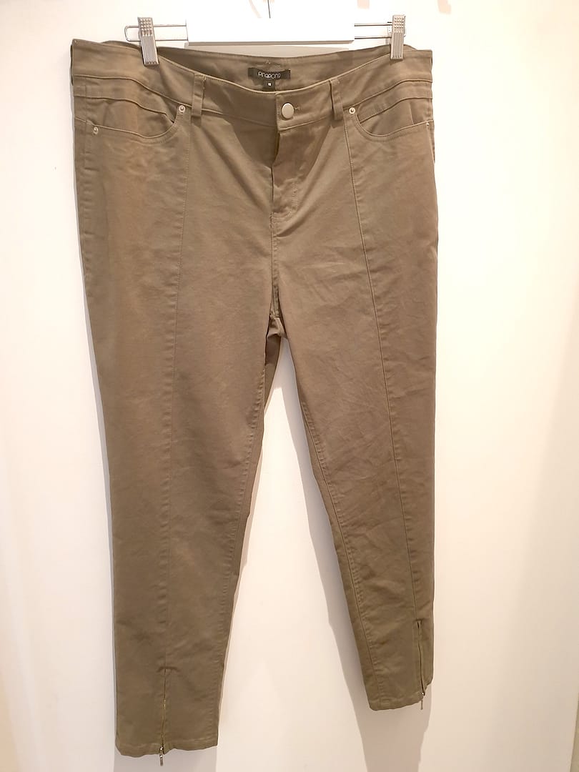 PingPong Khaki Green Jeans Size 18