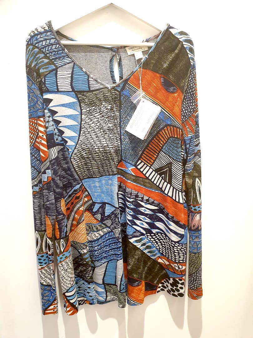 Orientique 23035B Bohemian Rhapsody Contemporary Top Cottton